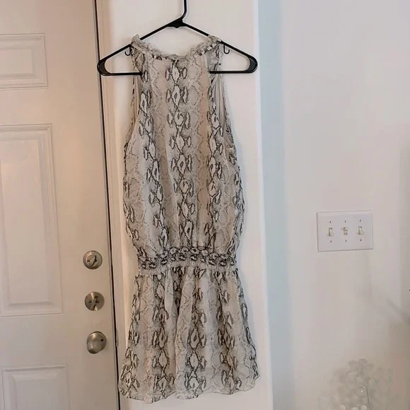 Sofia Collection Snake Print Dress Size L - Picture 3 of 5